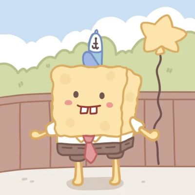 情侣头像动漫海绵宝宝