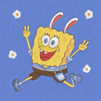 情侣头像动漫海绵宝宝